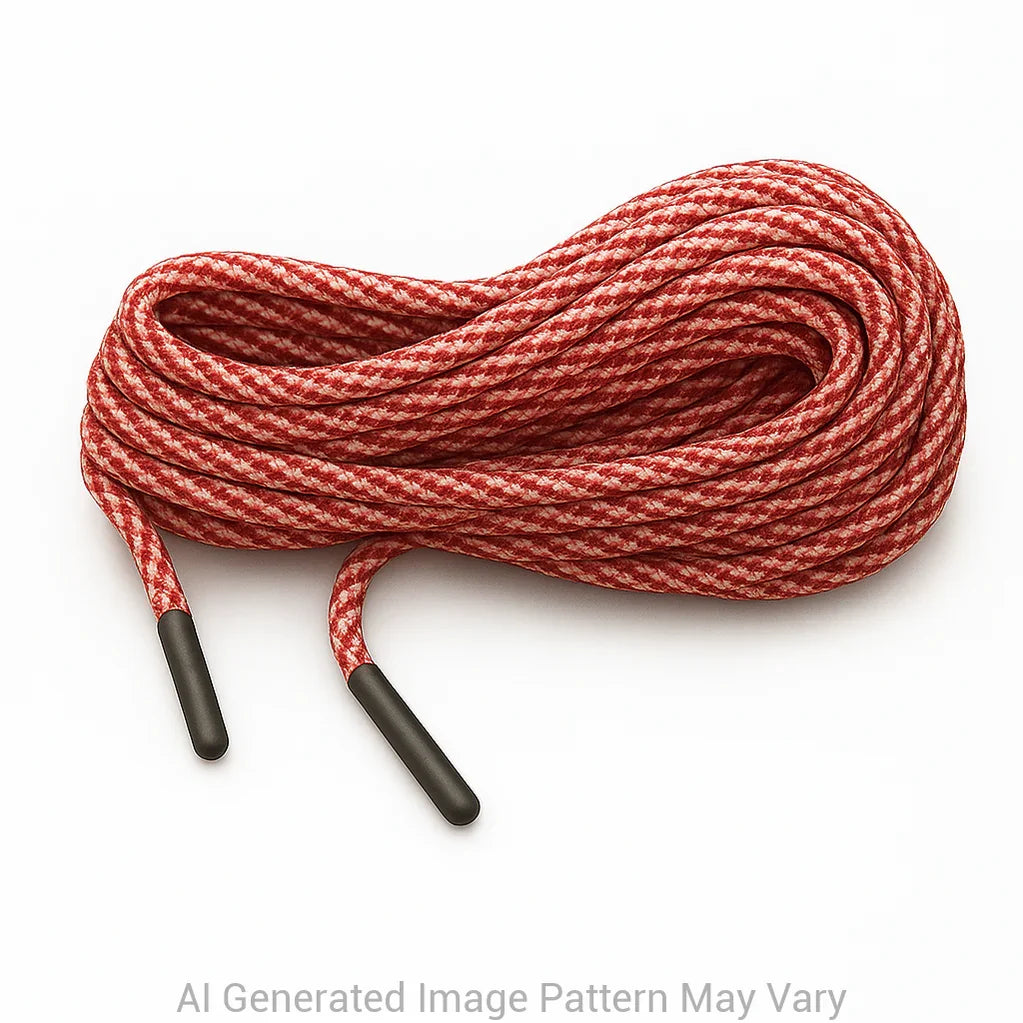 Candy Cane 550 Paracord Shoelaces
