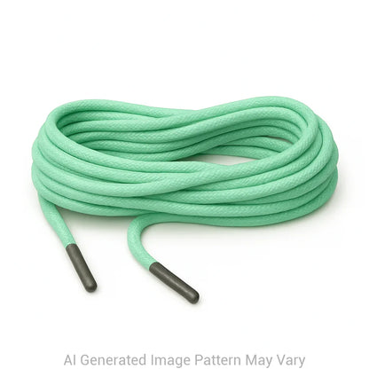 Diamonds Diamonds- White & Mint 550 Paracord Shoelaces