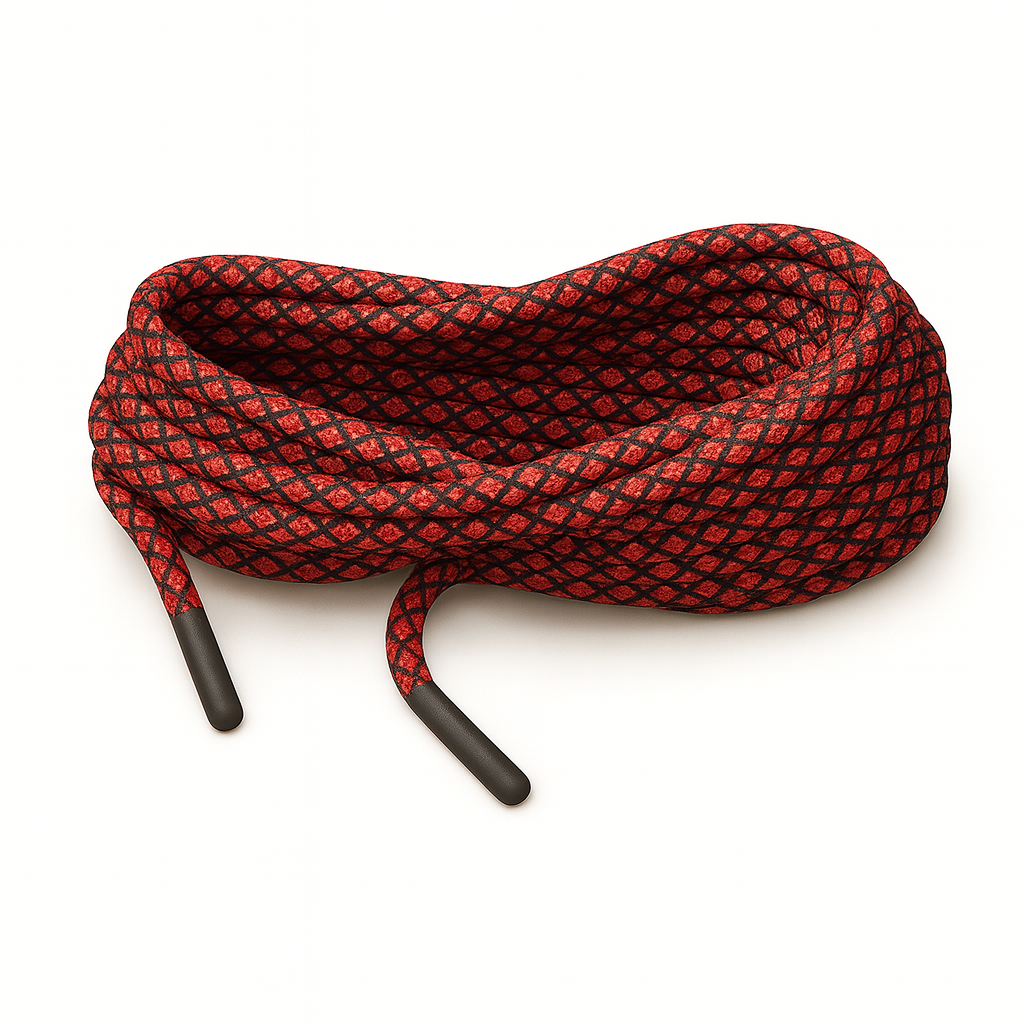 Diamonds - Imperial Red Shoelaces