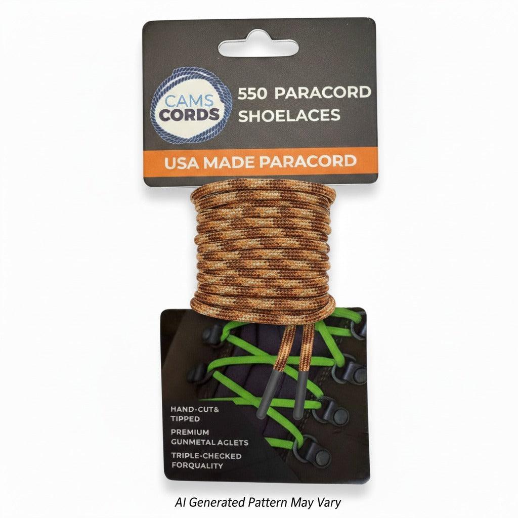 Desert Island 550 Paracord Shoelaces