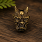 Copper Demon Paracord Bead – Antique Brass Finish