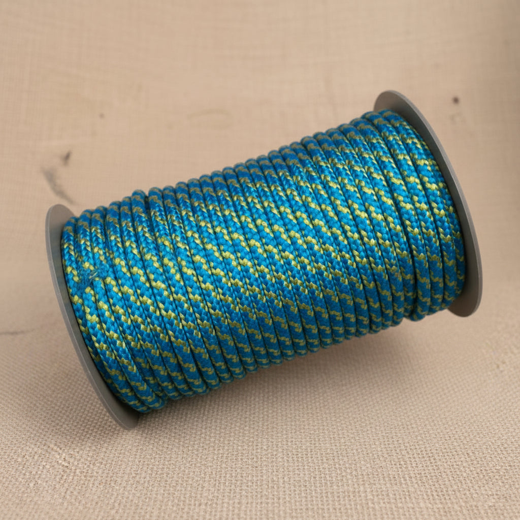 Fruit Punch- blue-yellow - Spiral - 6mm *New*