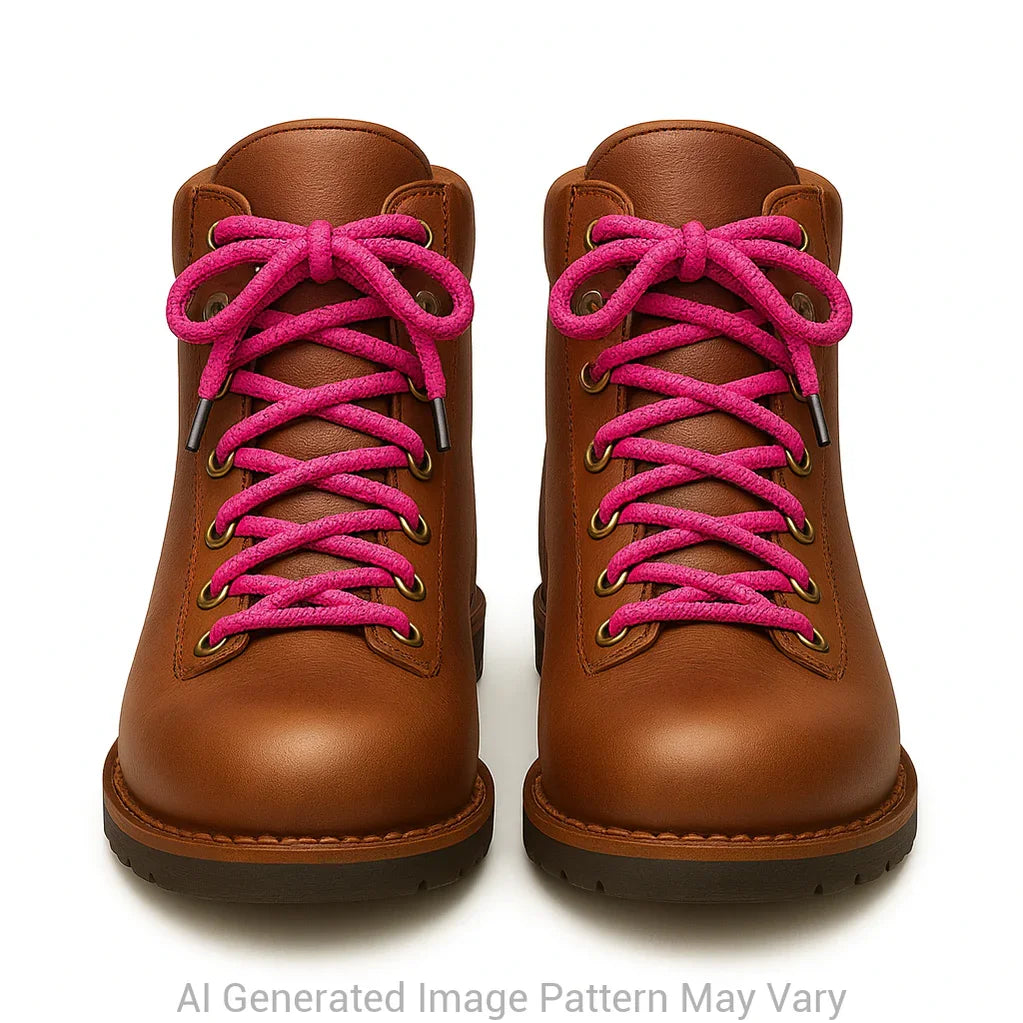 Fuchsia 550 Paracord Shoelaces