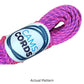 Helix - Electric Blue/Neon Pink 550 Paracord Shoelaces