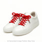 Imperial Red 550 Paracord Shoelaces