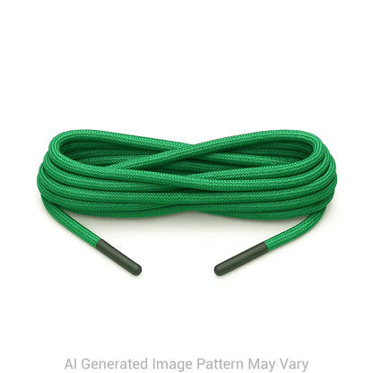 Kelly Green 550 Paracord Shoelaces