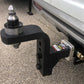 Mister Hitches - SHORT SHANK - Adjustable Tow Hitch 4000Kg | 12 Stage Ball Mount (Heavy Duty) - Ford Ranger   (MHABM-5XHDS)