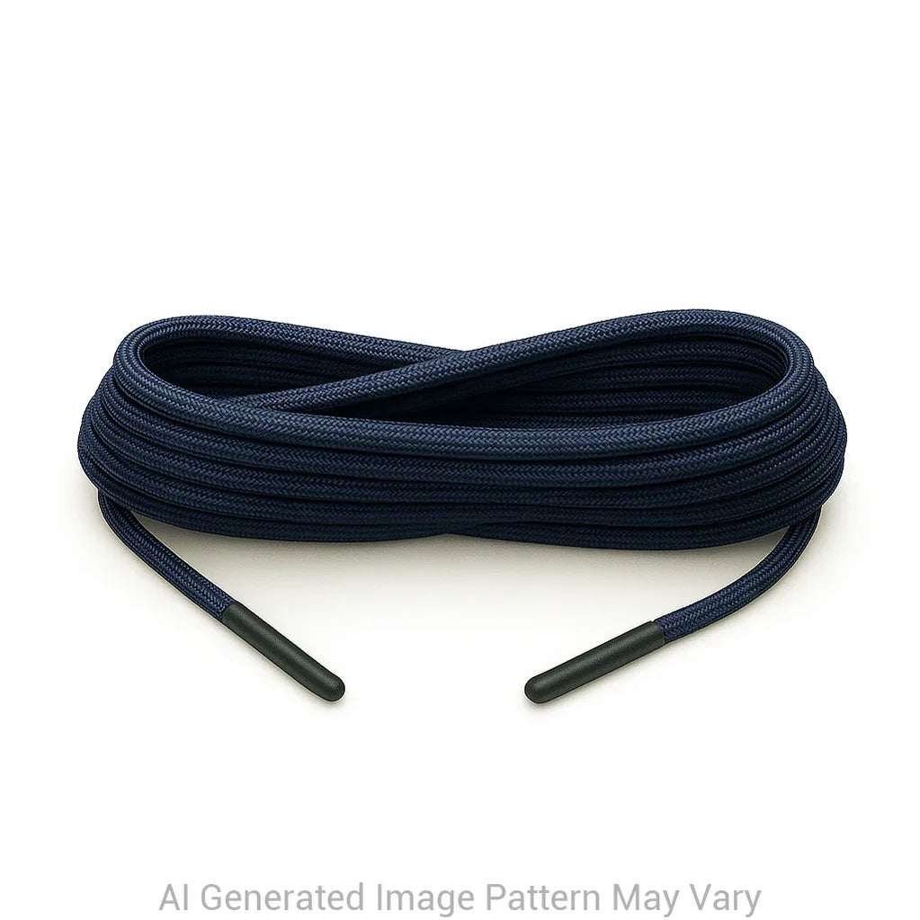 Navy Blue 550 Paracord Shoelaces