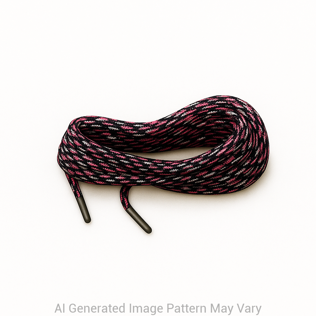 Neon Ninja Pink 550 Paracord Shoelaces