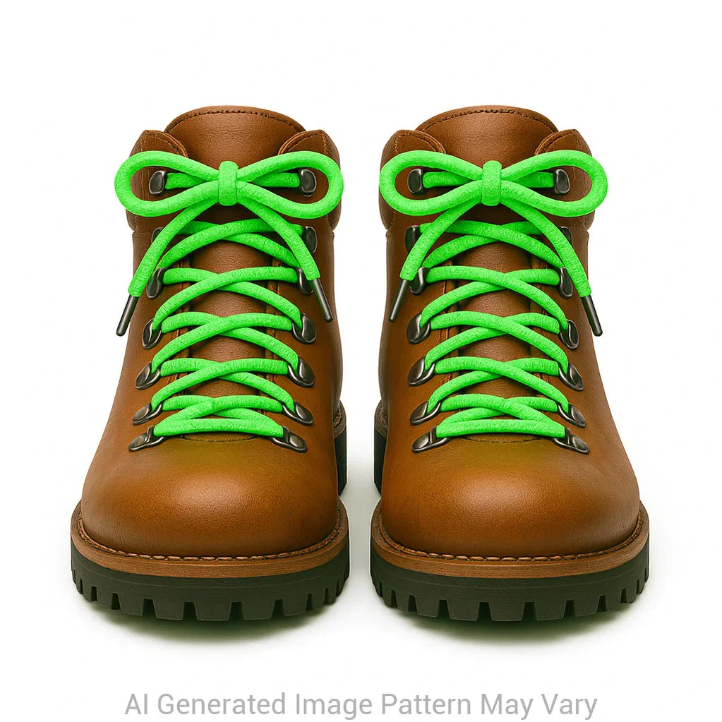 Neon Green 550 Paracord Shoelaces
