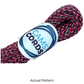 Neon Ninja Pink 550 Paracord Shoelaces