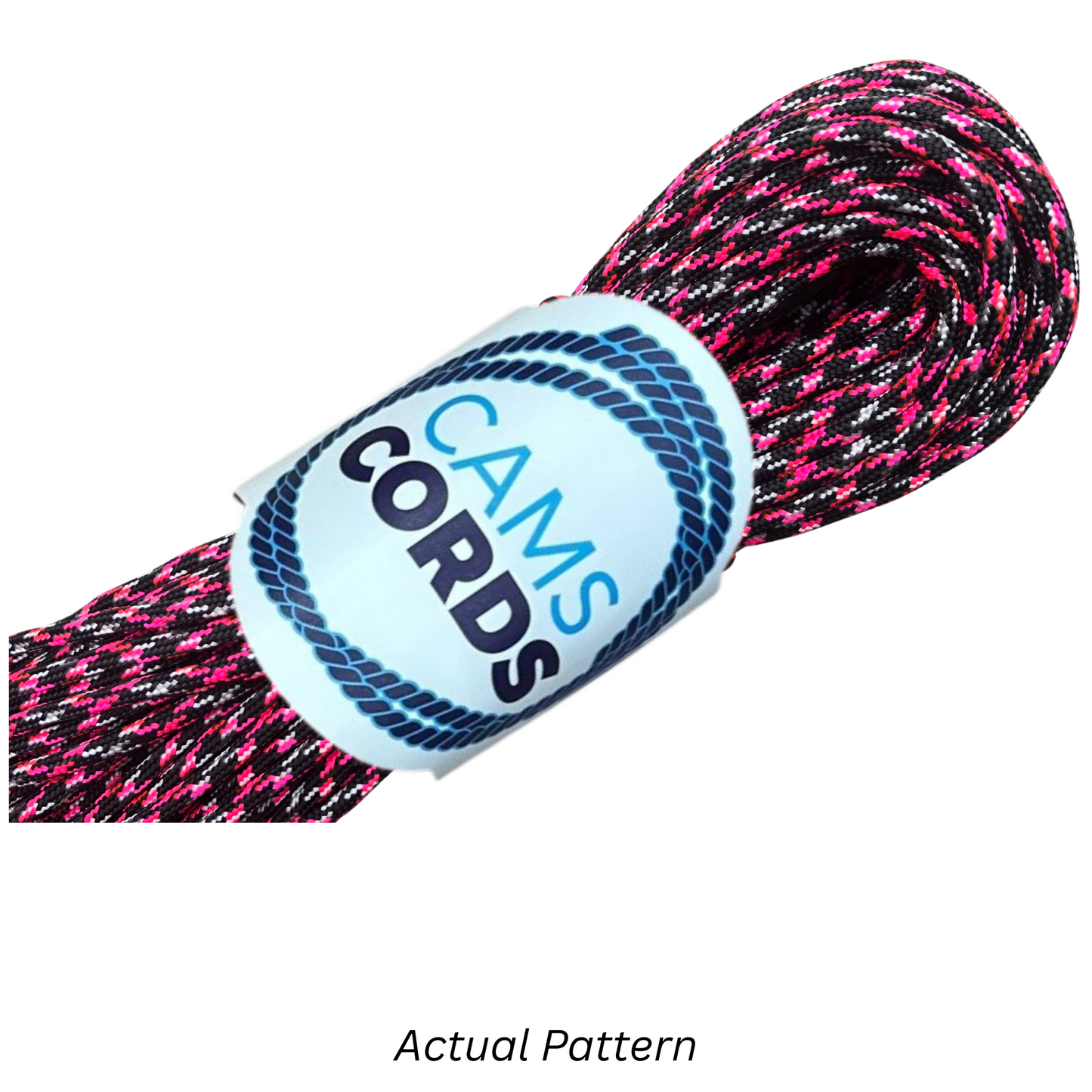 Neon Ninja Pink 550 Paracord Shoelaces