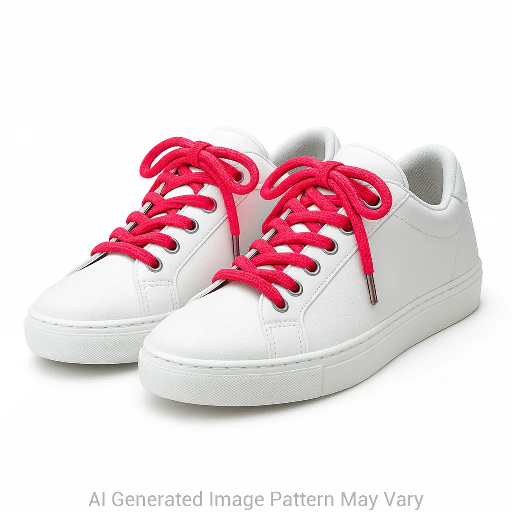 Neon Pink 550 Paracord Shoelaces