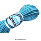 Neon Turquoise 550 Paracord Shoelaces