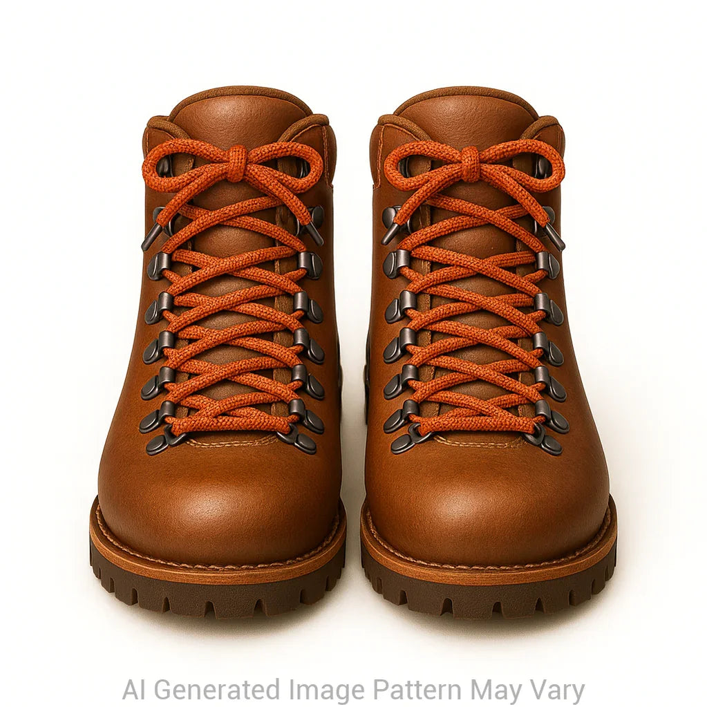 Orange 550 Paracord Shoelaces