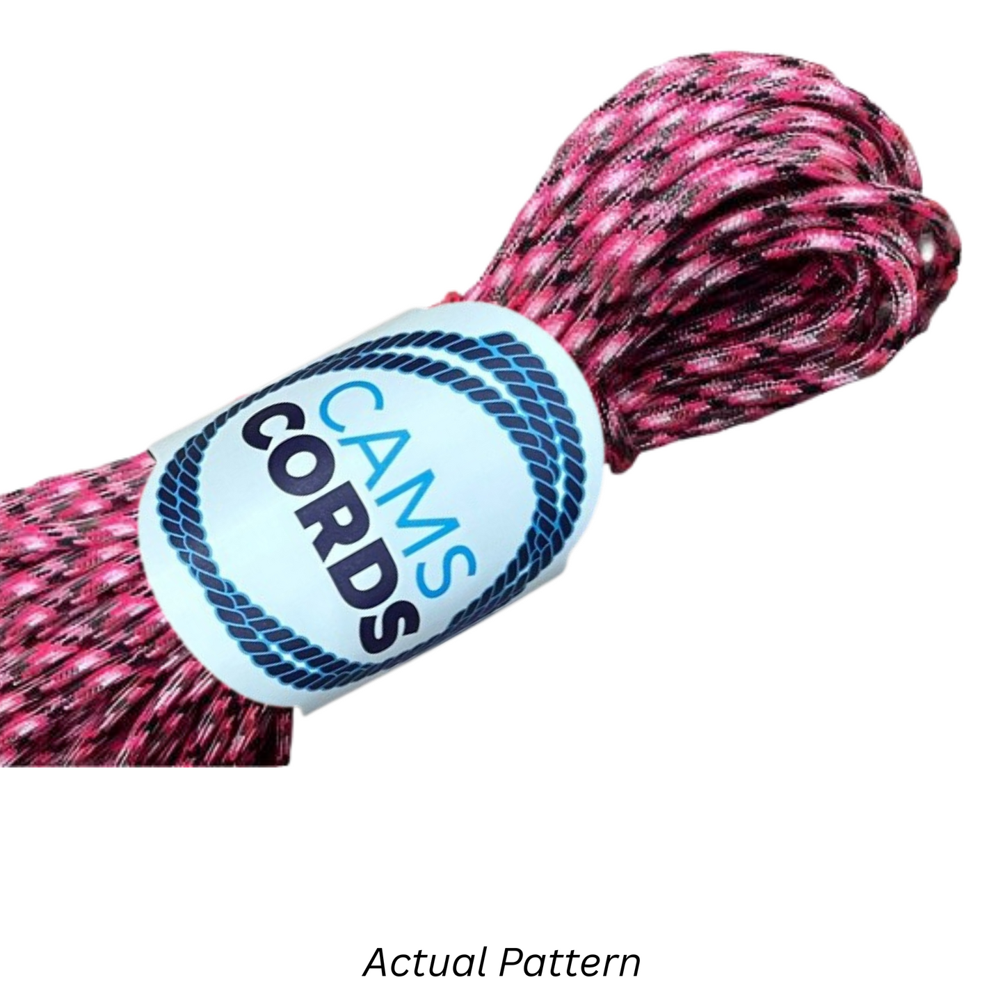 Pink Camo 550 Paracord Shoelaces