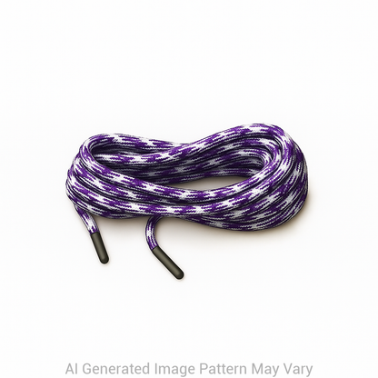 Plasma Purple 550 Paracord Shoelaces