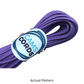 Purple 550 Paracord Shoelaces