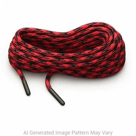 Red Back 550 Paracord Shoelaces