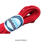 Red 550 Paracord Shoelaces