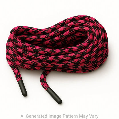 Rosa Noche 550 Paracord Shoelaces