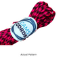 Rosa Noche 550 Paracord Shoelaces