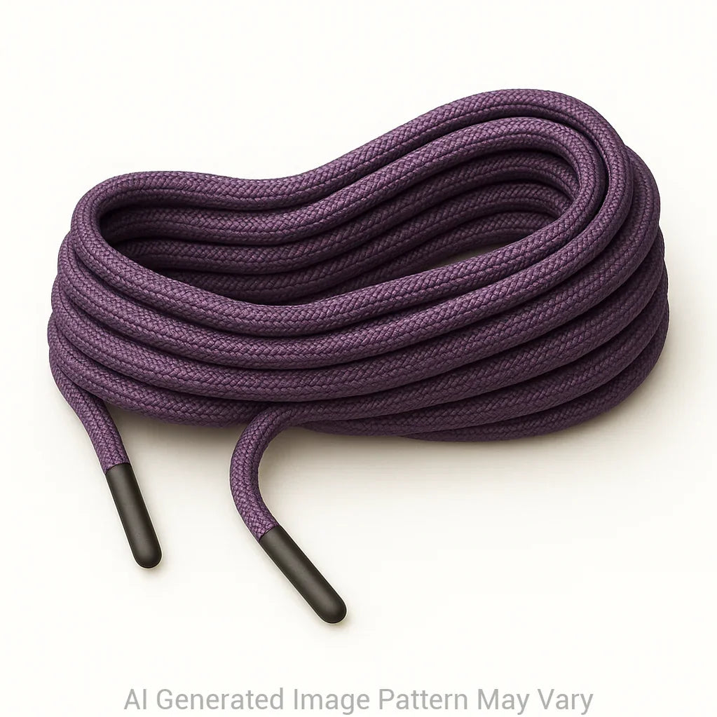 Rose Pink - Black Stripe 550 Paracord Shoelaces