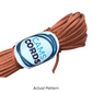 Rust 550 Paracord Shoelaces