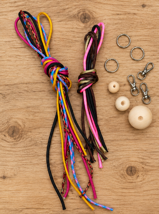 Cams Cords | The Knotty Little Kit | Paracord Craft Kit for Kids