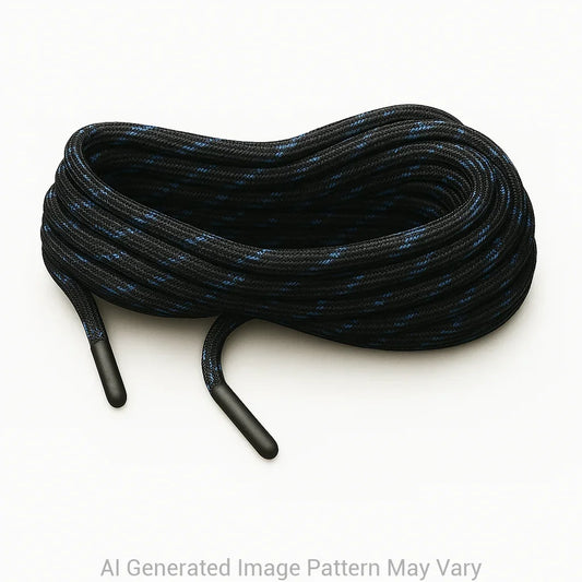 Thin Blue Line 550 Paracord Shoelaces