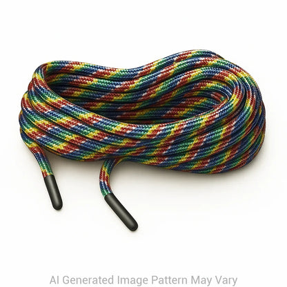 Tie Dye 550 Paracord Shoelaces