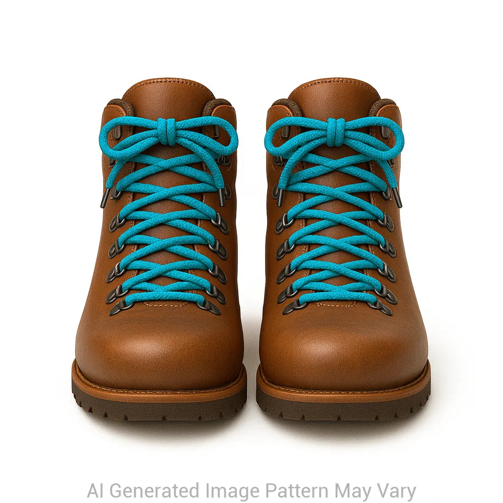 Turquoise 550 Paracord Shoelaces