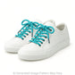 Turquoise 550 Paracord Shoelaces