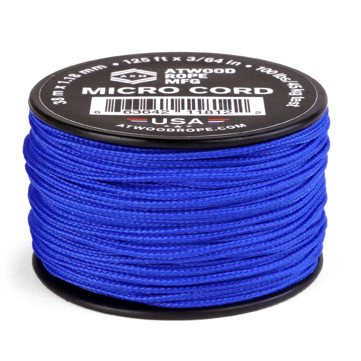 Atwood Micro Cord 1.18mm - Ultramarine Blue *New*