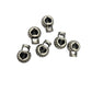 Round Ball Toggle - Metal - Silver