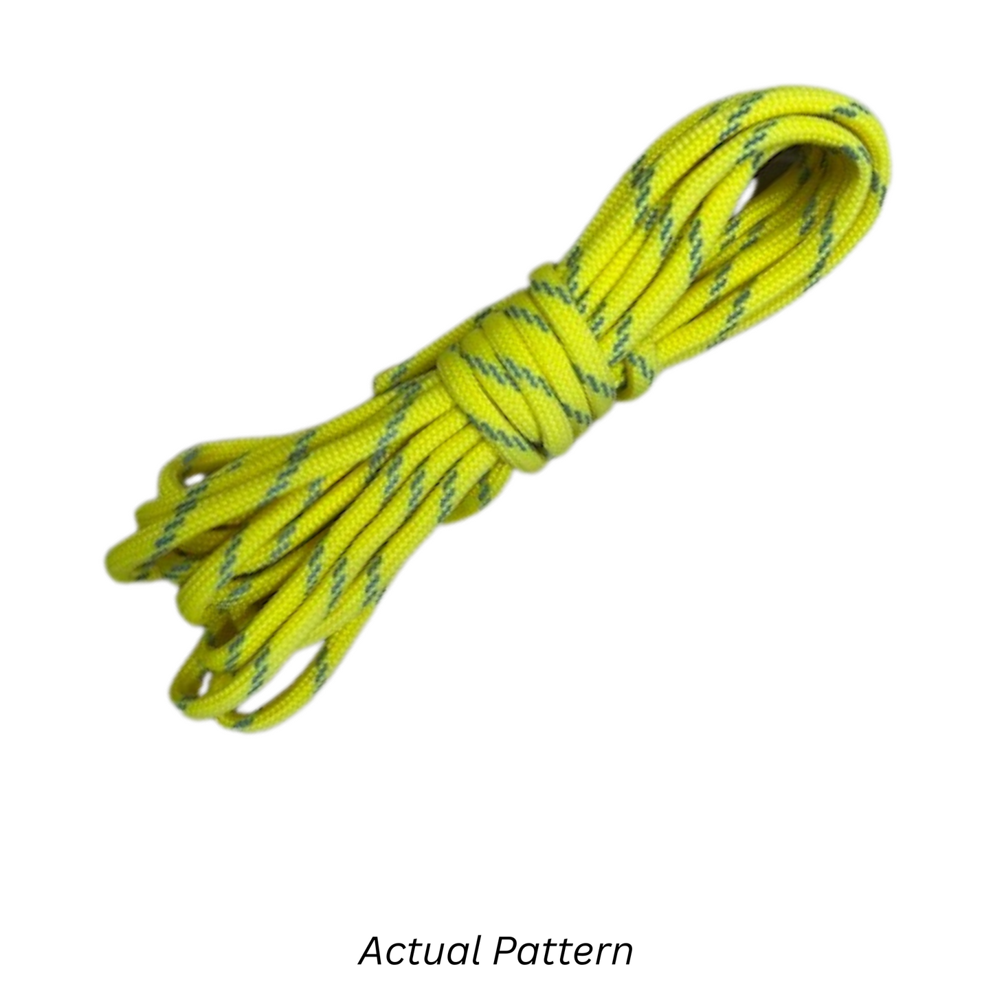 Neon Yellow  550 Paracord Reflective Shoelaces