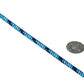 Appaloosa - Aqua-Blue-Navy halter - 8mm - Cams Cords