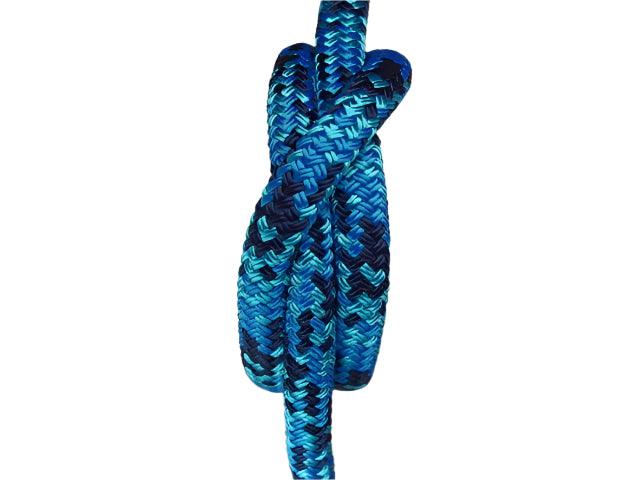 Appaloosa - Aqua-Blue-Navy halter - 8mm - Cams Cords