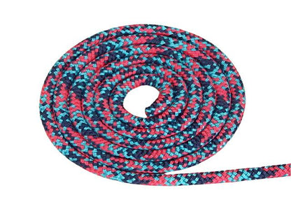 Appaloosa - Aqua-Navy-Pink halter - 6mm - Cams Cords