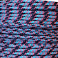 Appaloosa - Aqua-Navy-Pink halter - 6mm - Cams Cords