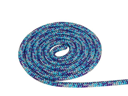 Appaloosa- Aqua-Silver-Purple Rope - 10mm - Cams Cords