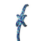 Appaloosa- Aqua-Silver-Purple Rope - 8mm - Cams Cords