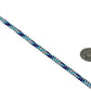 Appaloosa- Aqua-Silver-Purple Rope - 8mm - Cams Cords