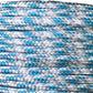 Appaloosa - Aqua-Silver-White halter - 6mm - Cams Cords