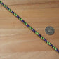 Appaloosa - Black-Purple-Lime Halter - 6mm * - Cams Cords