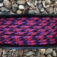 Appaloosa - Black-Purple-Red Halter - 8mm * - Cams Cords