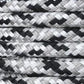 Appaloosa - Black-Silver-White Halter - 8mm - Cams Cords