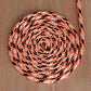 Appaloosa - Orange-Black-White halter - 6mm * - Cams Cords