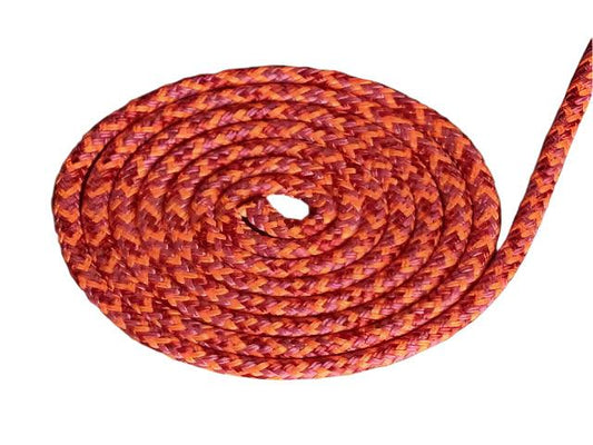 Appaloosa - Orange-Pink-Red halter - 6mm - Cams Cords