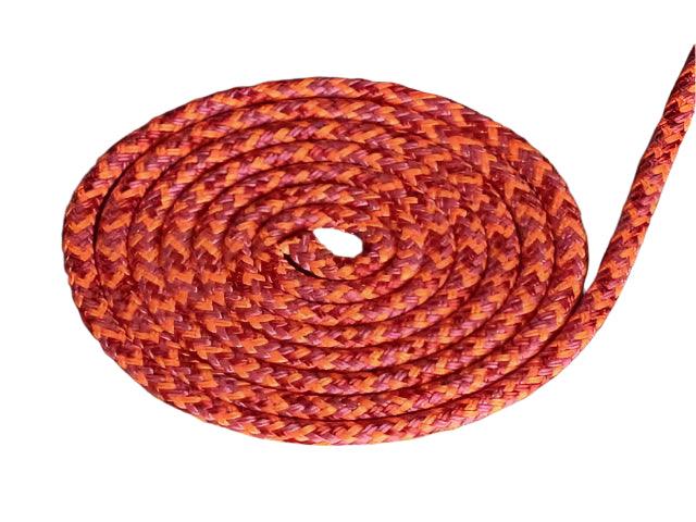 Appaloosa - Orange-Pink-Red Halter - 8mm - Cams Cords